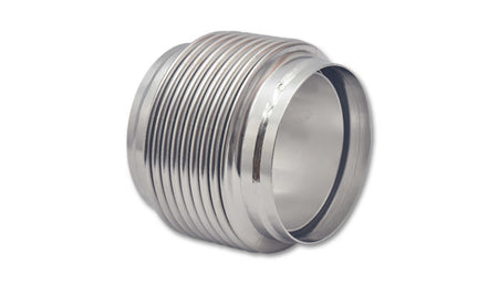 Vibrant Performance Motorsport Stainless Bellow - Weld-On - Flexible - 4 in Inlet / Outlet - 4 in Long