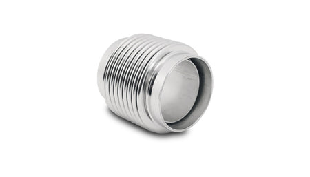 Vibrant Performance Motorsport Stainless Bellow - Weld-On - Flexible - 2 in Inlet / Outlet - 3.25 in Long