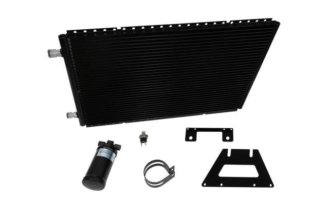 Vintage Air SureFit Horizontal Air Conditioning Condenser and Drier - 24 x 14 in - Chevy Chevelle 1964-67