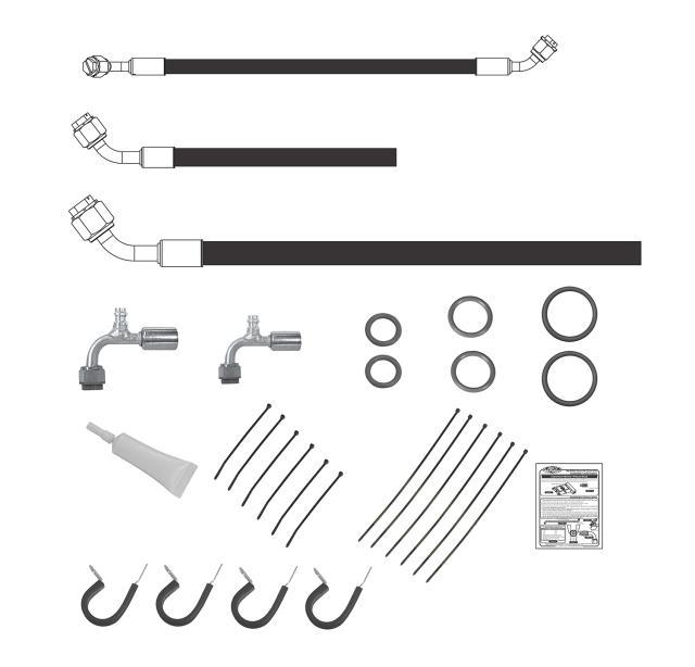 Vintage Air SureFit Air Conditioning Hose Kit - GM F-Body 1967-68 521291