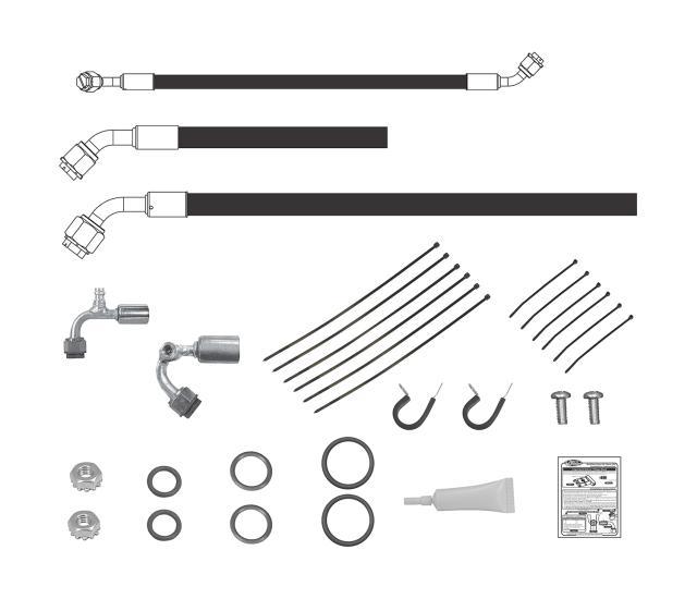 Vintage Air SureFit Air Conditioning Hose Kit - GM F-Body 1969 521293