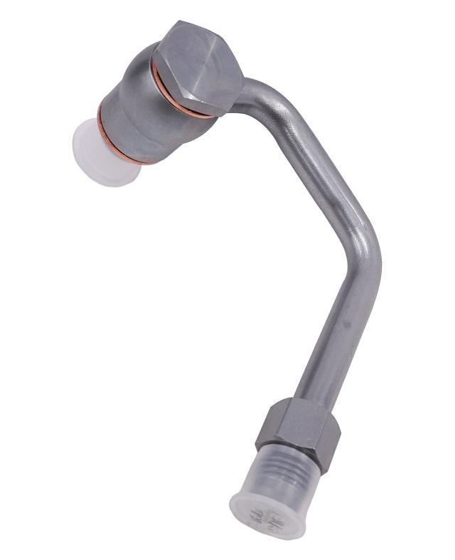 Vintage Air TiteFit Power Steering Pressure Tube - Silver Zinc Plated - Vintage Air Power Steering Pump