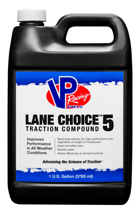VP Racing Lane Choice 5 Tire Treatment - 1 Gallon Jug