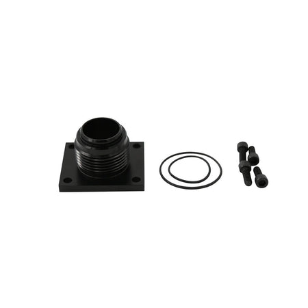 Waterman Lil Bertha Fuel Pump Adapter - 20 AN Male O-Ring - Black
