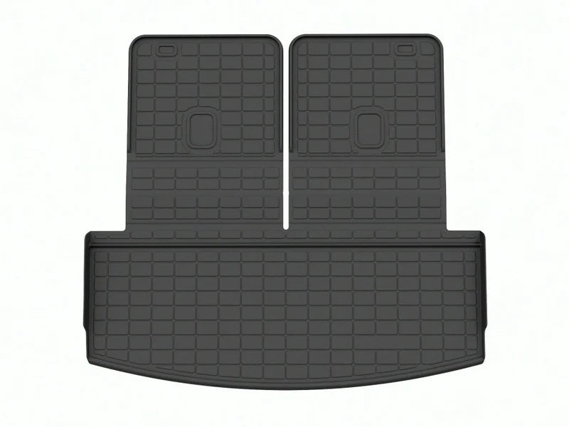 WeatherTech HP SeatBack / Cargo Liner - Behind 3rd Row - Black / Textured - Ford Midsize SUV 2020-25