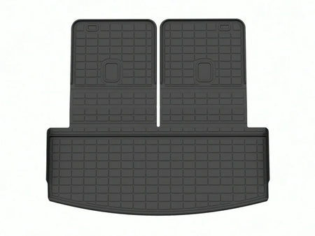 WeatherTech HP SeatBack / Cargo Liner - Behind 3rd Row - Black / Textured - Ford Midsize SUV 2020-25
