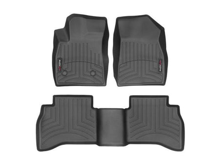 WeatherTech Front / 2nd Row Floor Liner - Black - GM Compact Truck 2021-23