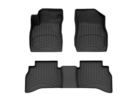 WeatherTech HP Front / 2nd Row Floor Liner - Black / Textured - GM Compact SUV 2021-25