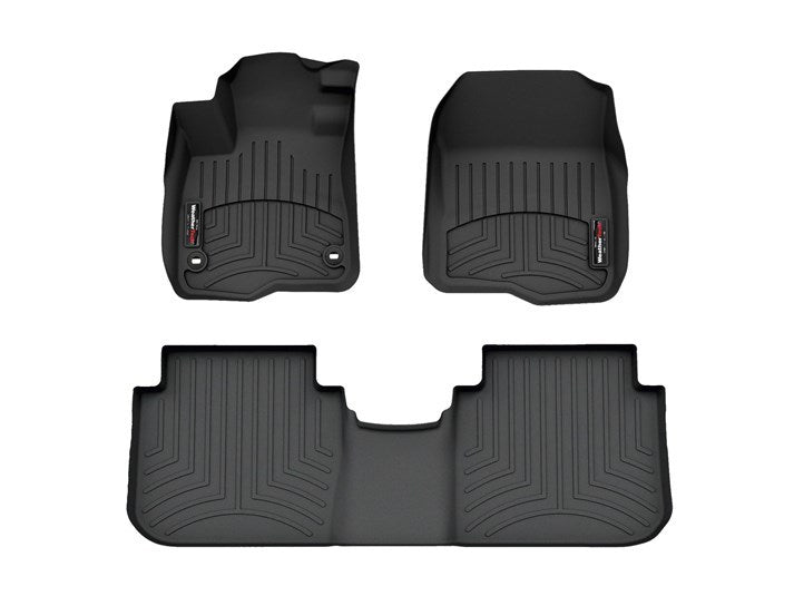 WeatherTech Front / 2nd Row Floor Liner - Black - Honda CR-V 2023-24