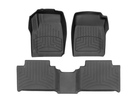WeatherTech HP Front / 2nd Row Floor Liner - Black - GM Fullsize Truck 2015-22