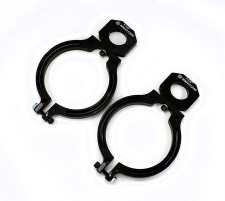 Wehrs Machine Nitrous Bottle Mount - 4 in ID - 1-1/4 in Tube Mount - Black
