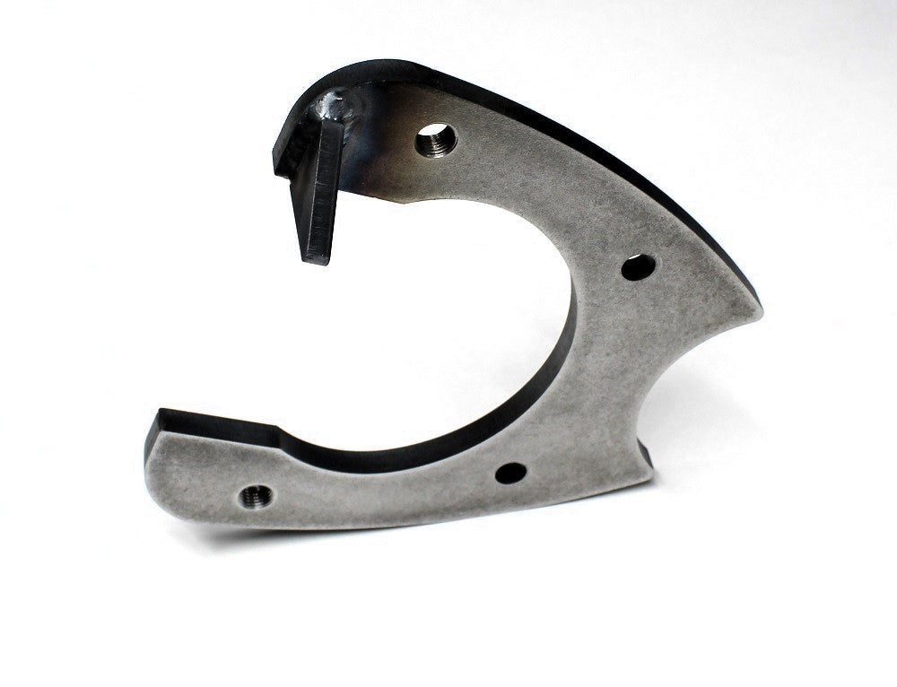Wehrs Machine Weld-On Passenger Side Rear Brake Caliper Bracket - GM Metric Caliper