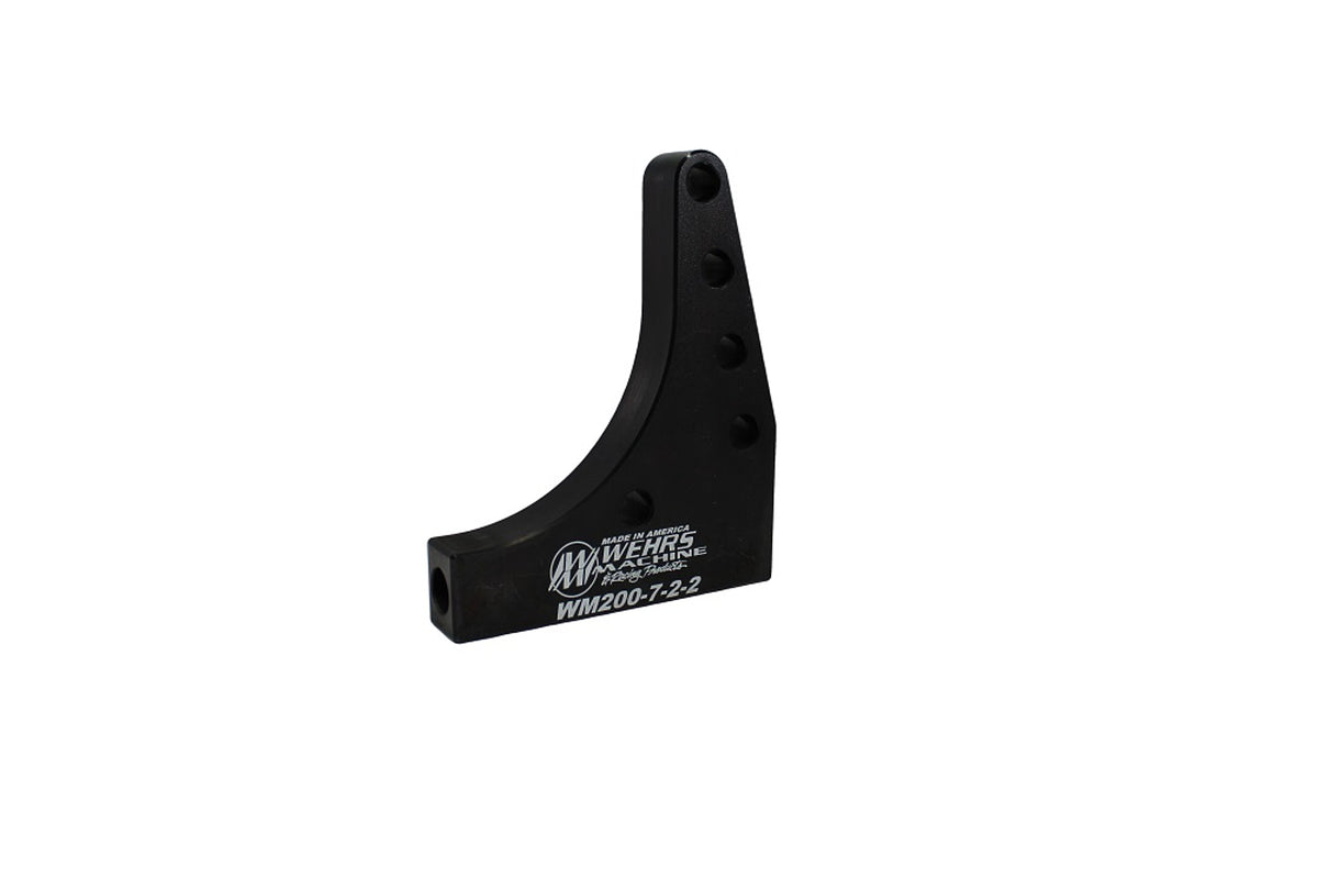 Wehrs Machine Bolt-On Shock Mount - Drop Mount - 2 in Drop - 5 Hole - Black