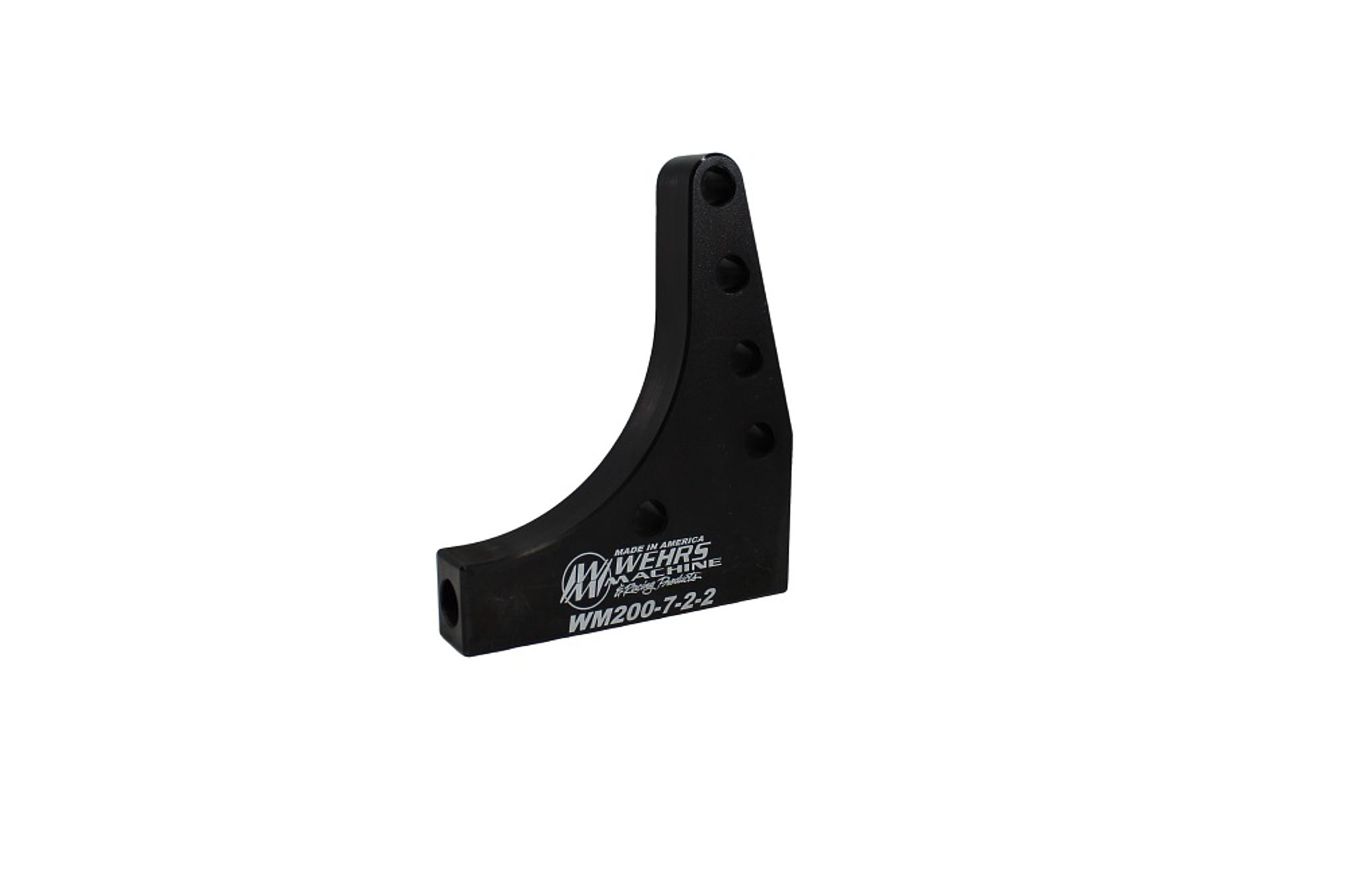 Wehrs Machine Bolt-On Shock Mount - Drop Mount - 2 in Drop - 5 Hole - Black