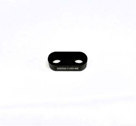 Wehrs Machine Bolt-On Shock Mount Spacer - 1/2 in Thick - Black Oxide