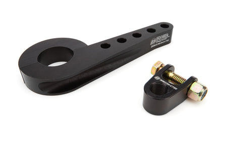 Wehrs Machine Steering Column Bracket - 1-3/4 in Diameter Tube - Clamp On - Black