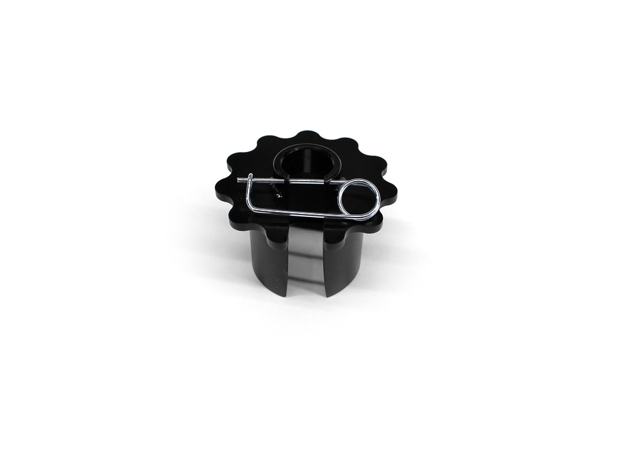 Wehrs Machine Spring Slider Cup - Removable Side - 2.5 in OD Springs - Black Oxide
