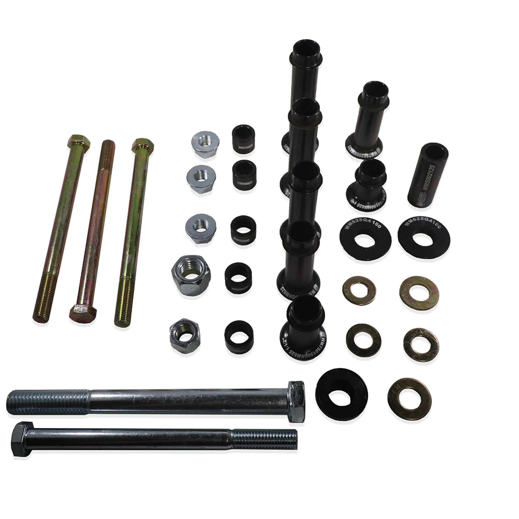 Wehrs Machine Pull Bar Bracket Kit  - Black - Wehrs Quick Change Pull Bar Bracket