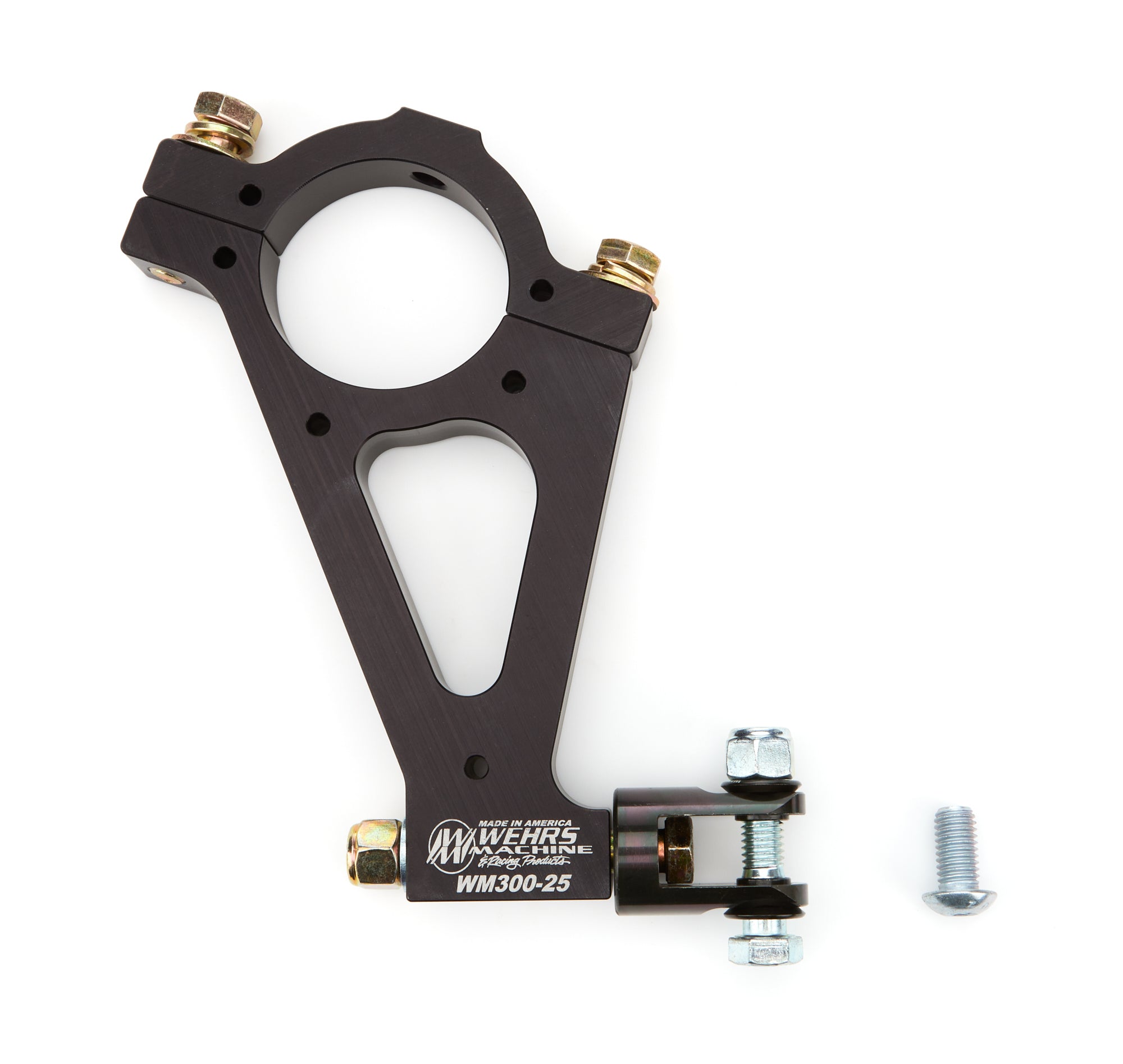 Wehrs Machine Clamp-On Shock Mount - Axle Mount - Black