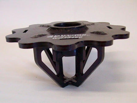 Wehrs Machine Short Rear Spring Cup - 5 in Springs - 2-1/2 in Tall - Black