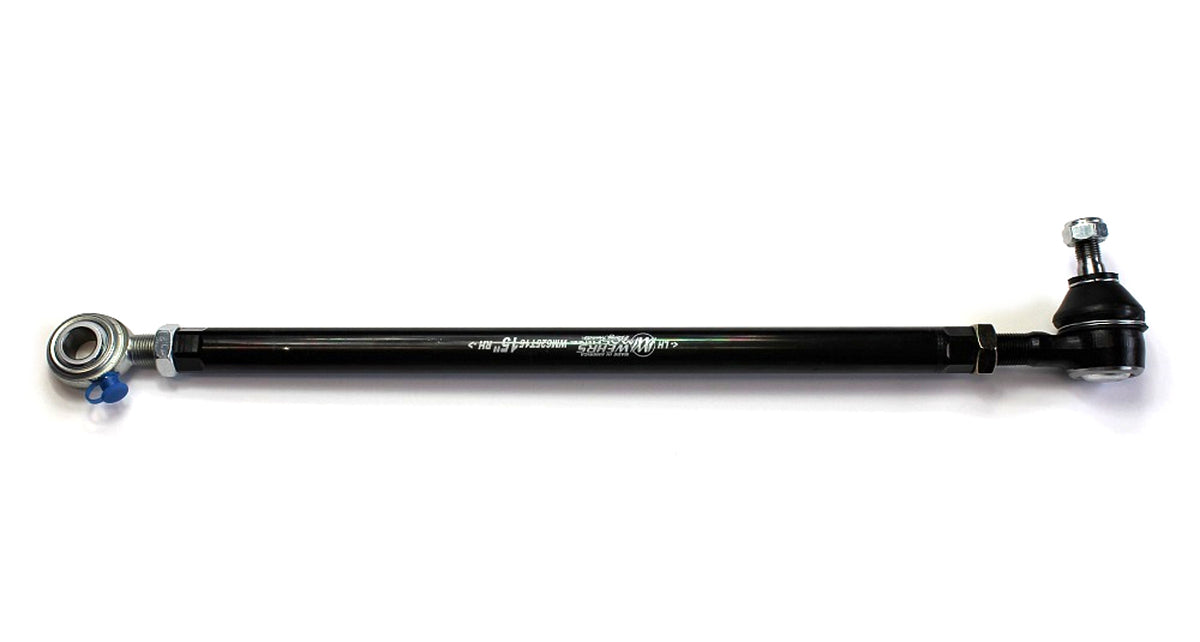 Wehrs Machine Tie Rod - 0.813 in OD - 18.5-19.75 in Long - 5/8-18 in Thread - Black Oxide