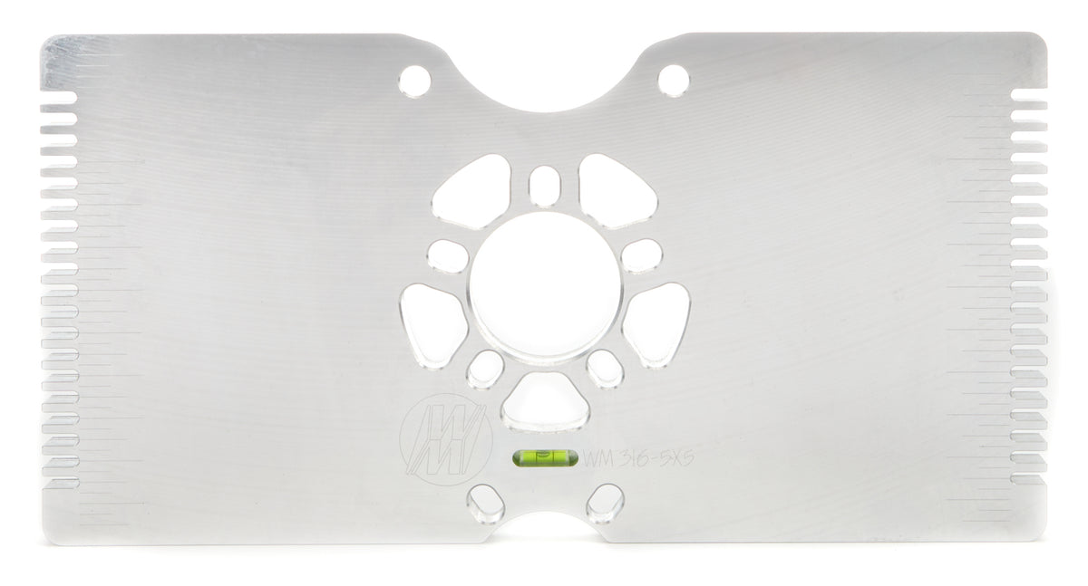 Wehrs Machine Bump Steer/Toe-In Plate - 5 x 4 1/2" / 5 x 4 3/4" / 5 x 5" Bolt Pattern