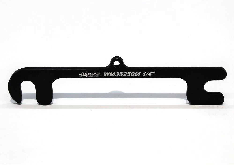 Wehrs Machine Upper Control Arm Shim - 6-15/16 in Center to Center Spacing - 1/4 in - Black