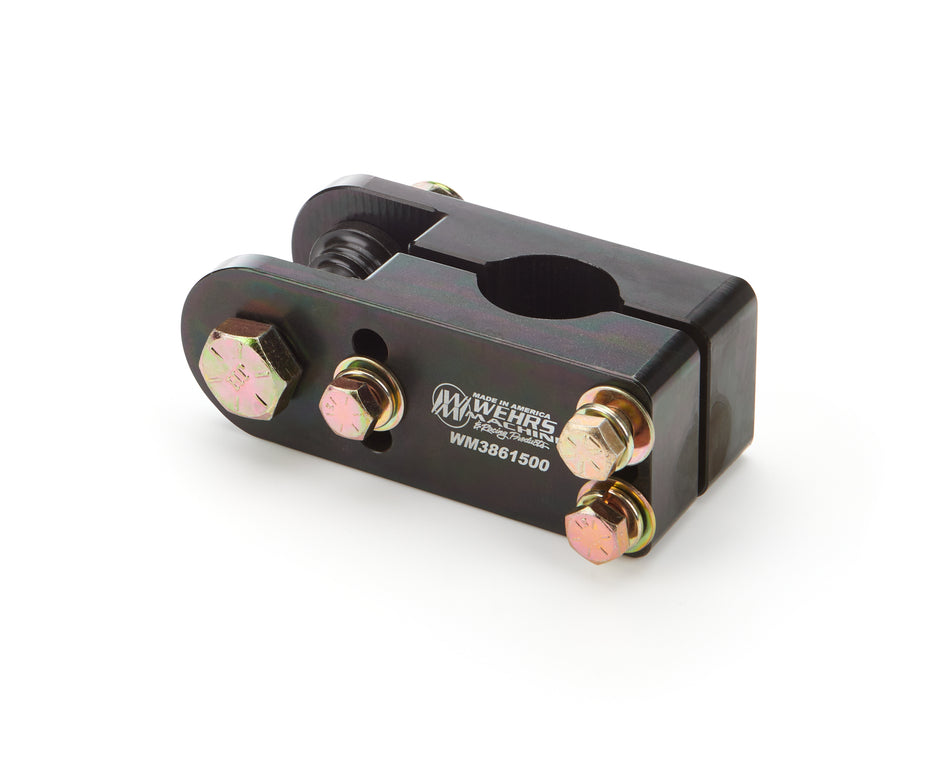 Wehrs Machine Clamp-On Shock Mount - Drop Mount - Black - 1-1/2 in OD Tube