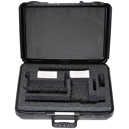 Wehrs Machine Suspension Load Stick Case - 21 x 16 x 8 in - Foam Lined - Black