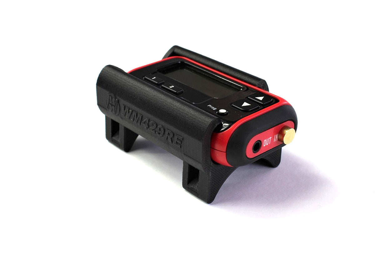 Wehrs Machine RE Switch Radio Raceiver Bracket - 1-3/4 in Tube Mount - Black