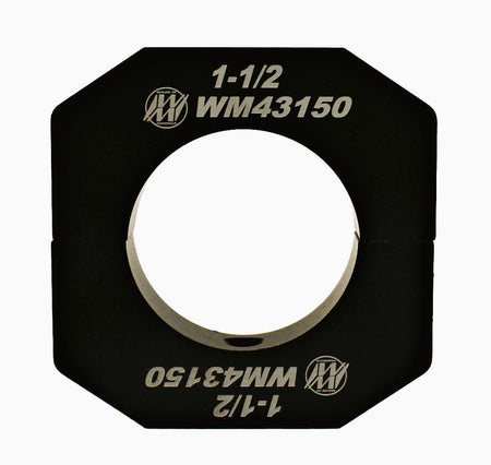 Wehrs Machine Clamp-On Roll Bar Accessory Clamp - 1/4-20 in Holes - Black - 1-1/2 in OD Tube
