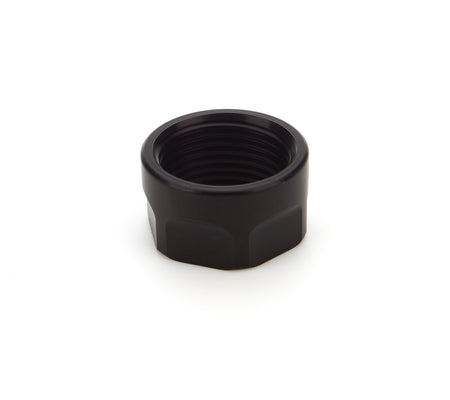 Wehrs Machine Aluminum Jam Nut - 1-1/8-12 in Right Hand Thread - Black (Set of 4)