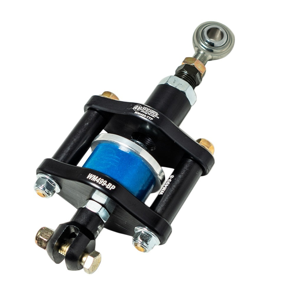 Wehrs Machine Suspension Limiter - Blue 60 Durometer Bushing - Black