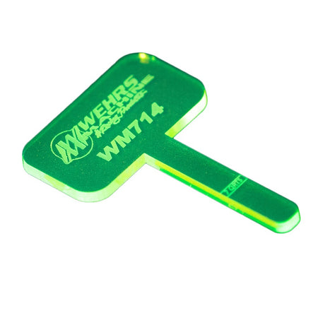 Wehrs Machine Engine Oil Dipstick - Green