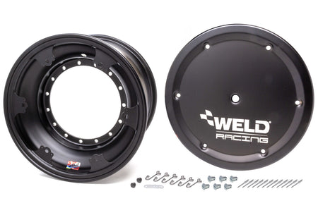 Weld Racing Direct Mount Aluminum Wheel w/ Cover - 15 x 8 in - 5.000 in Backspace - 5 x 9.75 in Bolt Pattern - Black