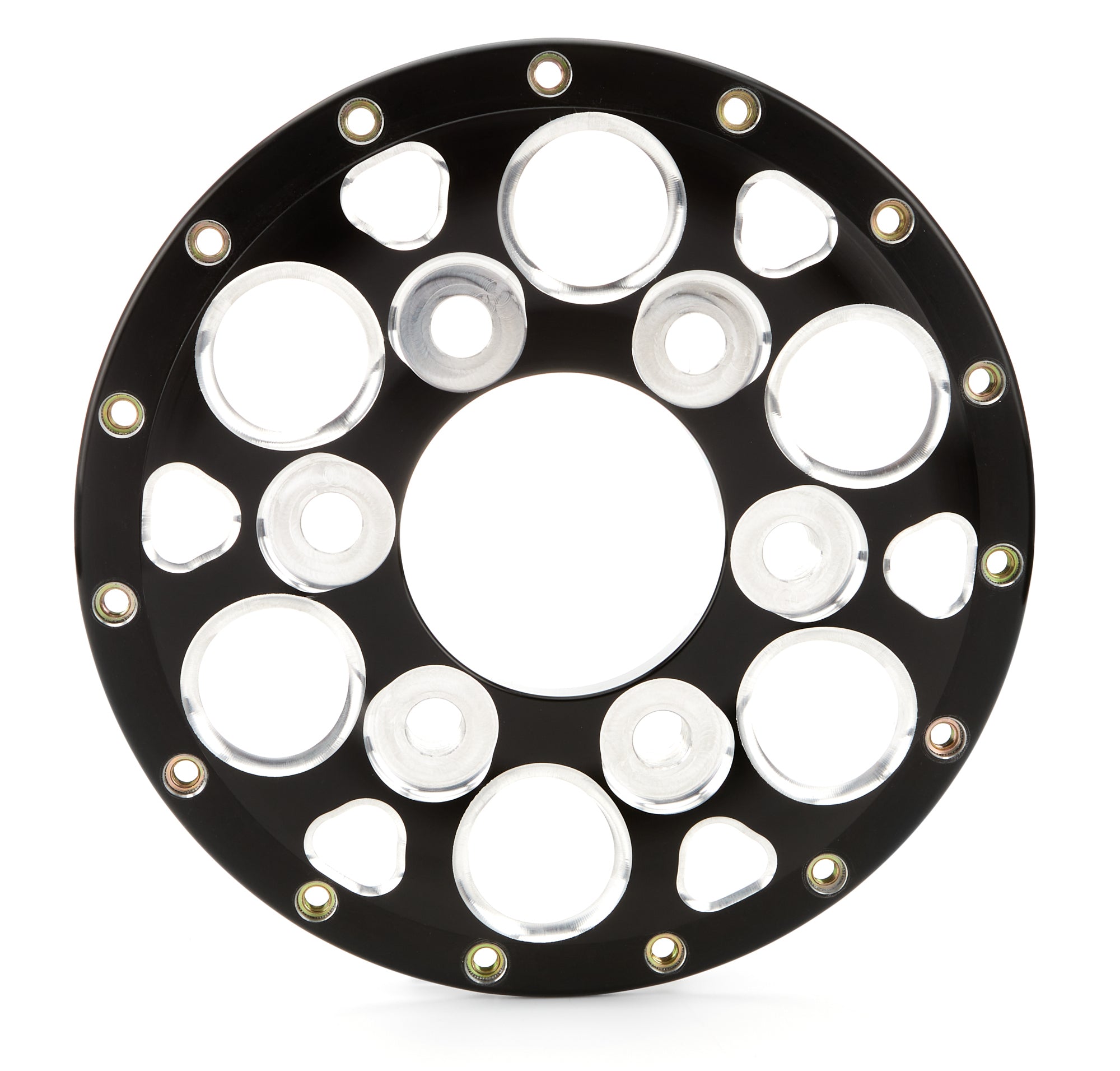 Weld Racing Magnum 6-Pin Wheel Center - Black / Machined - 15 in Wheel