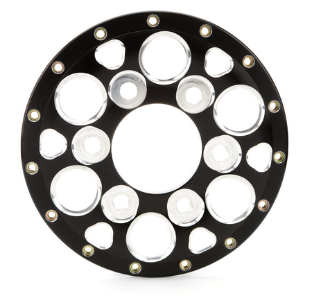 Weld Racing Magnum 6-Pin Wheel Center - Black / Machined - 15 in Wheel