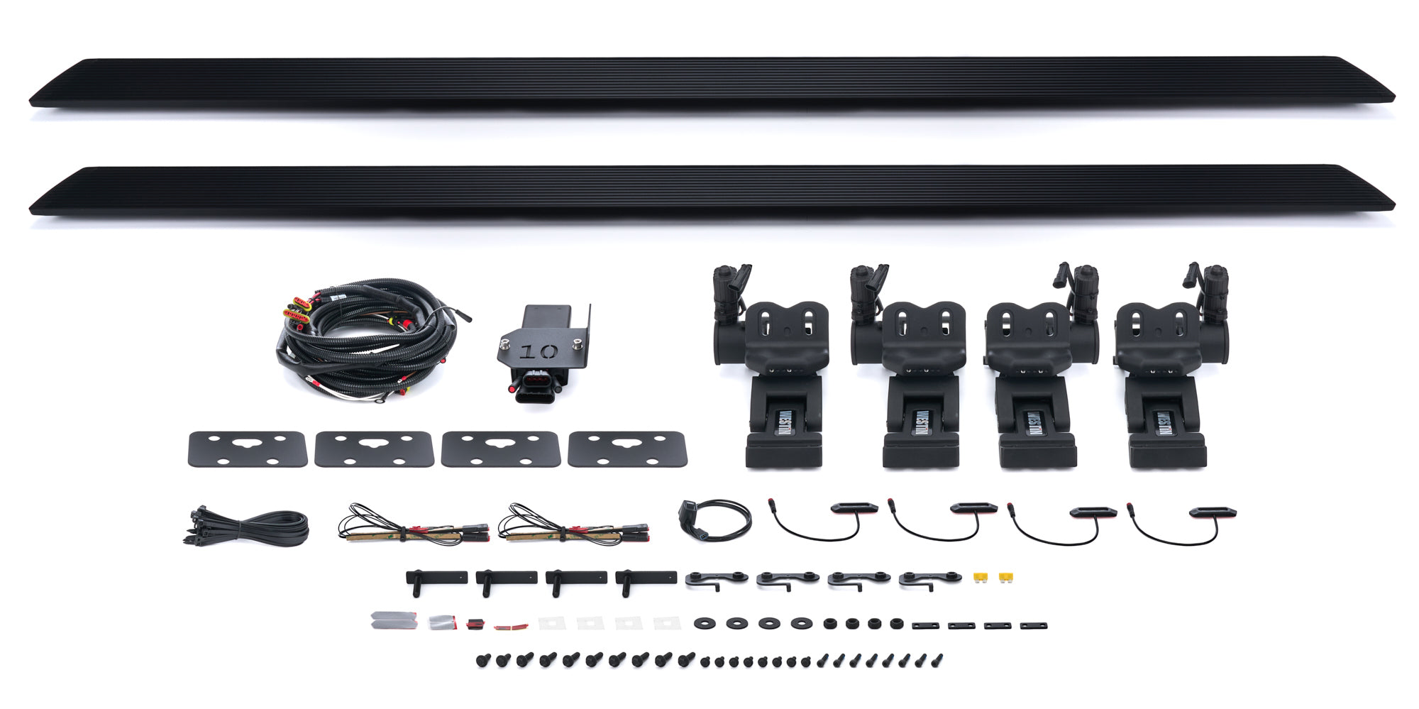 Westin Pro-E Running Boards - Black - Black - Ram Fullsize Truck 2009-24 Crew Cab (Pair)