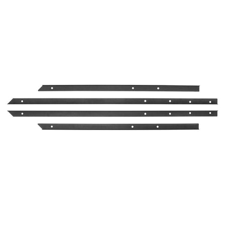 Westin XTS Pinch Weld Covers - 2 Door - Black - Ford Midsize SUV 2021-23