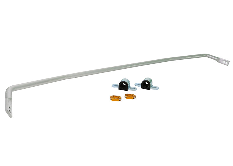 Whiteline Performance Heavy Duty 2 Point Adjustable Rear Sway Bar - 24 mm Diameter - Silver - Ford Focus 2013-18