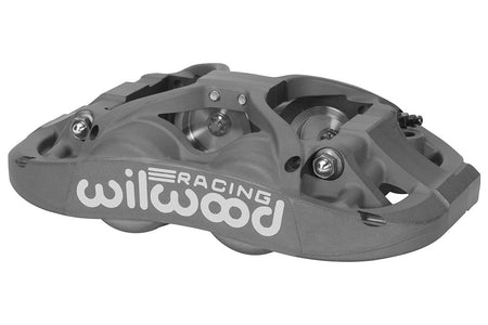 Wilwood XRZero Brake Caliper - Left Side - Gray - 14.000 in OD x 1.25 in Thick Rotor