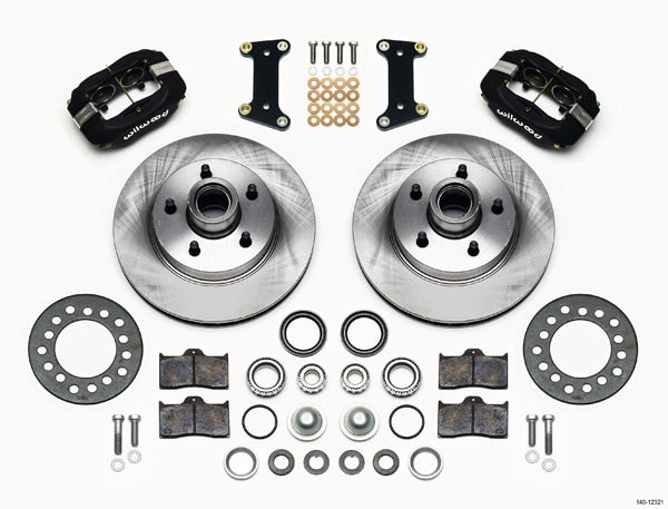 Wilwood Dynalite 4 Piston Front Brake Kit - Buick Fullsize Car 1941-56