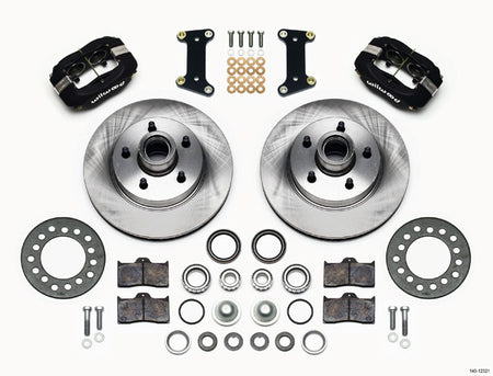 Wilwood Dynalite 4 Piston Front Brake Kit - Buick Fullsize Car 1941-56