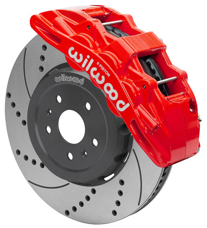 Wilwood SX6R Big Brake Front Brake Kit - Red - Chevy Corvette 2020-23 140-17004-DR