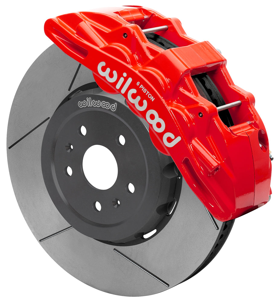Wilwood SX6R Big Brake Front Brake Kit - Red - Chevy Corvette 2020-23 140-17004-R