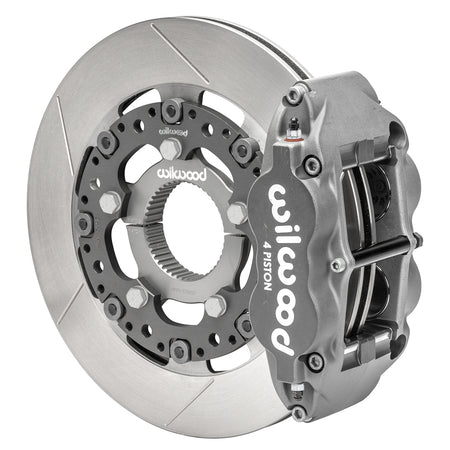 Wilwood Forged Superlite 4 Piston Rear Brake Kit - Gray - Sprint Car
