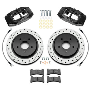Wilwood DPC56 4 Piston Rear Brake Kit - Chevy Corvette 1997-2004