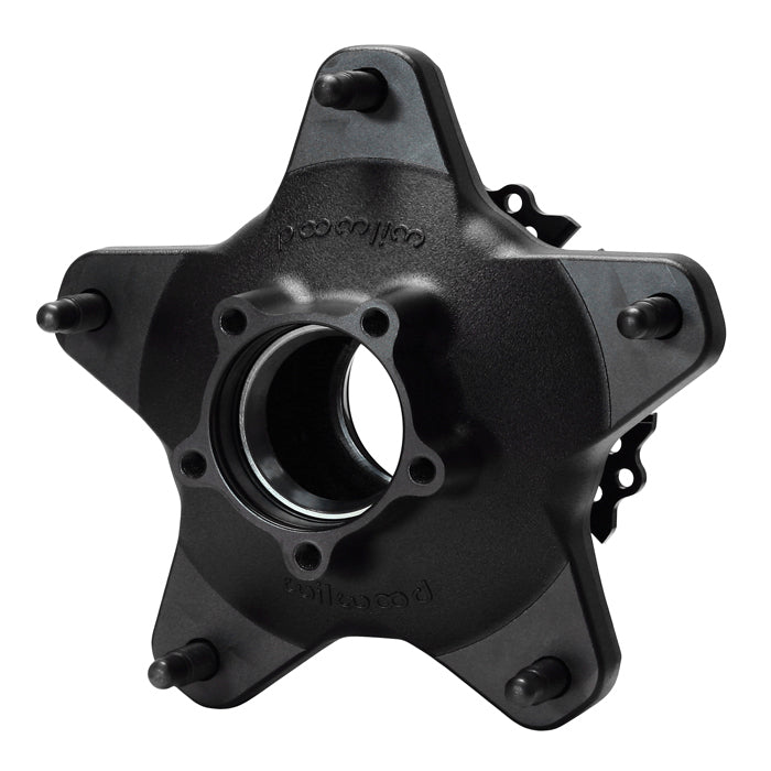 Wilwood Starlite 55-XD Rear Wide 5 Hub - 5-Bolt Drive - Dynamic Adapter Mount - Black