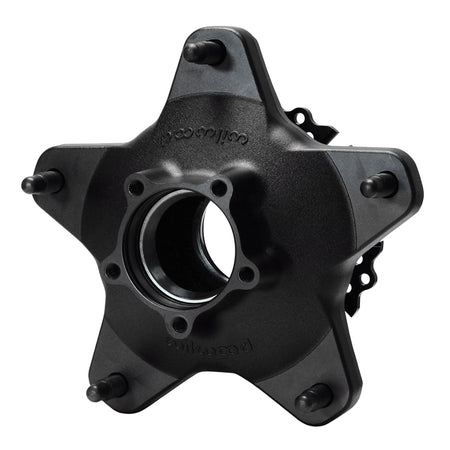 Wilwood Starlite 55-XD Rear Wide 5 Hub - 5-Bolt Drive - Dynamic Adapter Mount - Black