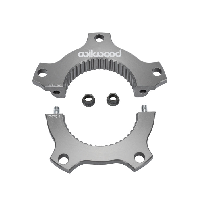 Wilwood Sprint Car Inboard Dynamic Rear Hub - 46 Spline - Gray